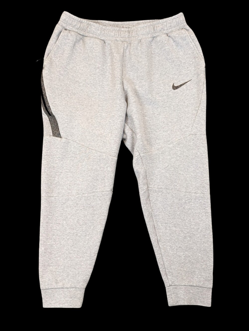 Nike Tech Fleece Joggers Men's XL Wolf Gray Sweatpants CJ4504-902